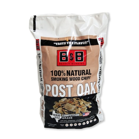 B&B Charcoal B&B Charcoal All Natural Oak Wood Smoking Chips 180 cu in 00124